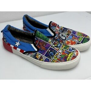Marvel Super Hero Ground Up Slip‎ On Men's Shoes size 11.5